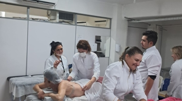 Aulas Práticas - Curso: MASSOTERAPIA