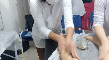 Aulas Práticas - Curso: MASSOTERAPIA